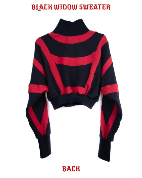 Black widow sweater