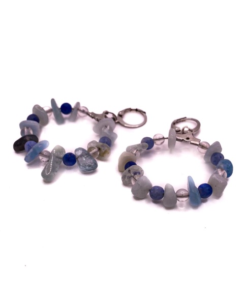 Aquamarine earings no. 1