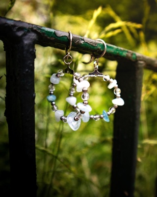 Aquamarine earings no. 2