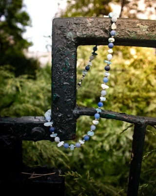 Aquamarine necklace no. 3