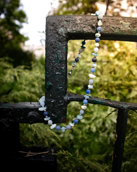 Aquamarine necklace no. 3